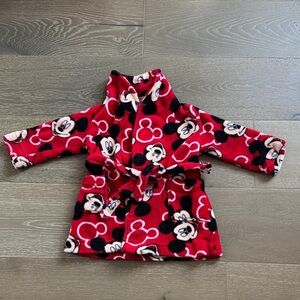 Disney Red and Black Kids Robe